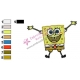 SpongeBob SquarePants Embroidery Design 20